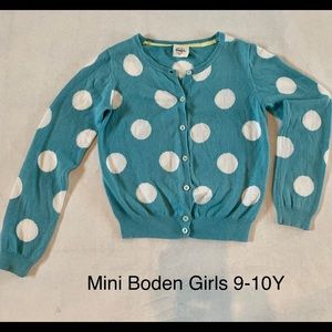Mini Boden girls sweater